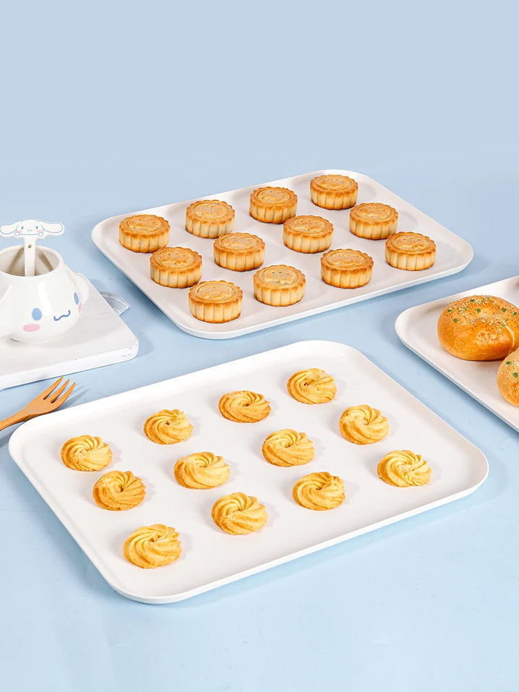 CHEFMADE 15" Cinnamoroll Rektangulär Bakplåt – Non-Stick Kolstål