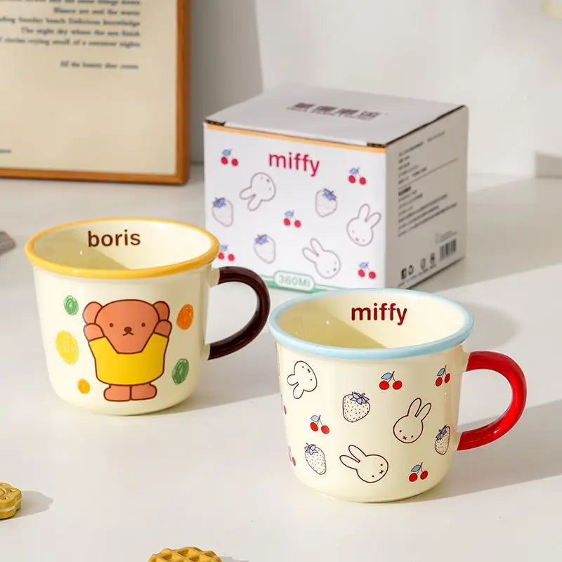 Miffy Heat-Resistant Material Ceramic Coffee Breakfast Cup