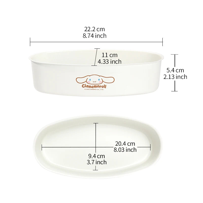 CHEFMADE Cinnamoroll Oval Bakform – Non-Stick för Mousse & Cheesecake