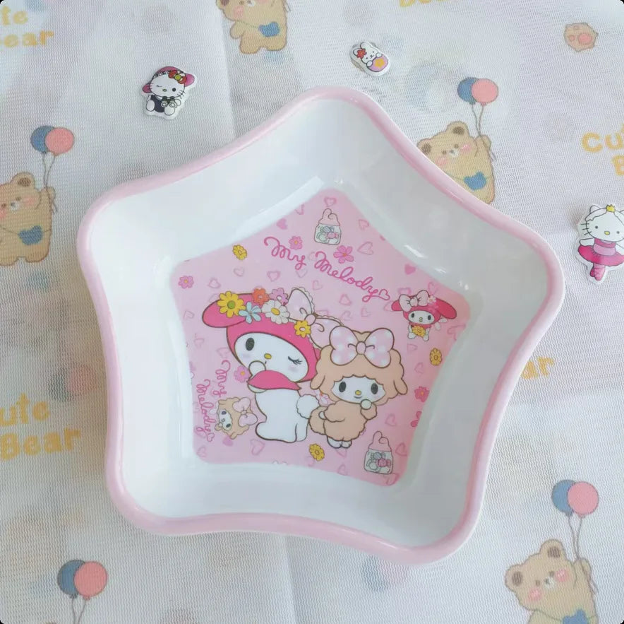 Sanrio Hello Kitty Star Shaped Bowl Container