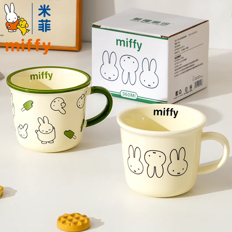 Miffy Heat-Resistant Material Ceramic Coffee Breakfast Cup