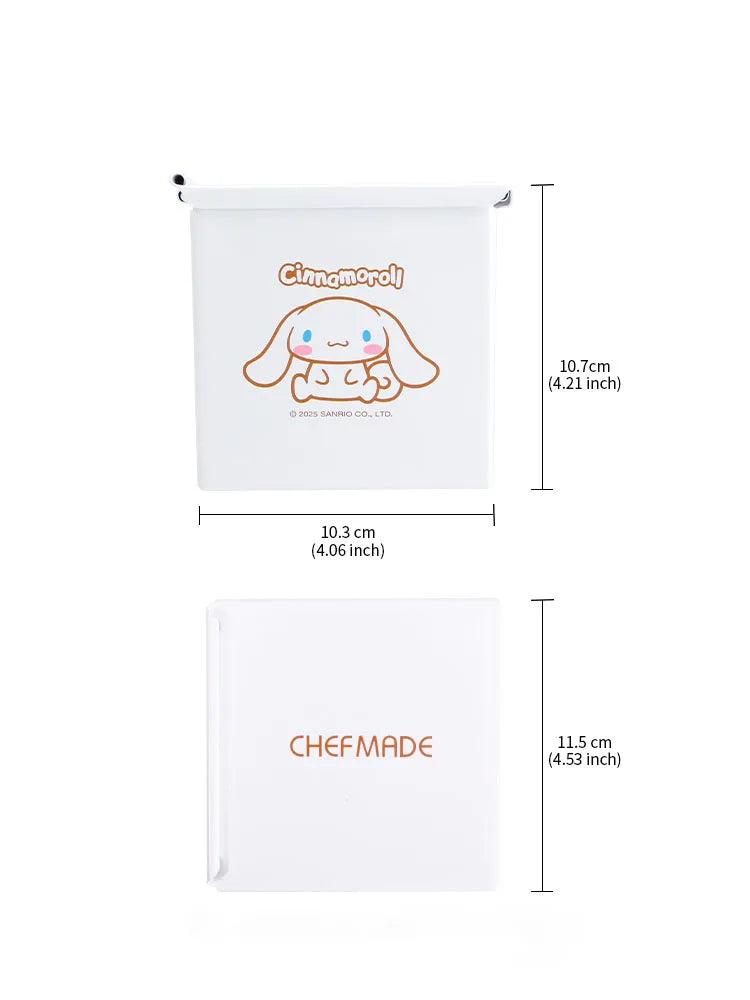CHEFMADE 250g Cinnamoroll Fyrkantig Brödform med Lock – Non-Stick