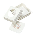 CHEFMADE Cinnamoroll Fyrkantiga Mini Tartformar – Non-Stick med Lyfbar Botten (1 eller 4-pack)