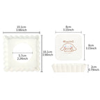 CHEFMADE Cinnamoroll Fyrkantiga Mini Tartformar – Non-Stick med Lyfbar Botten (1 eller 4-pack)