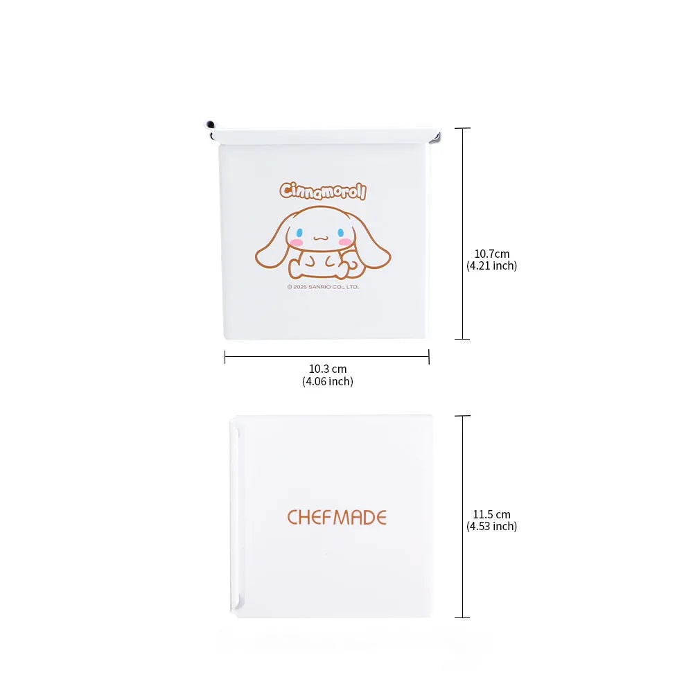 CHEFMADE 250g Cinnamoroll Fyrkantig Brödform med Lock – Non-Stick