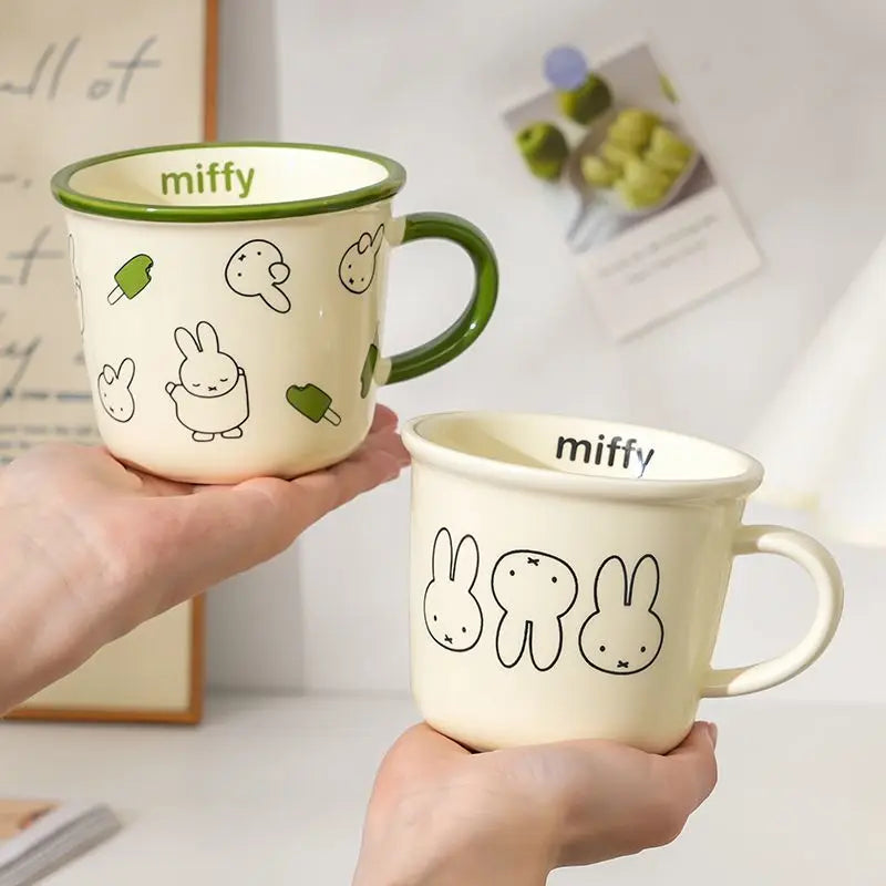 Miffy Heat-Resistant Material Ceramic Coffee Breakfast Cup