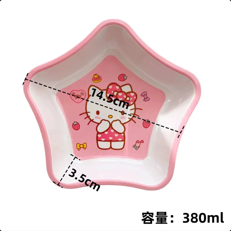 Sanrio Hello Kitty Star Shaped Bowl Container