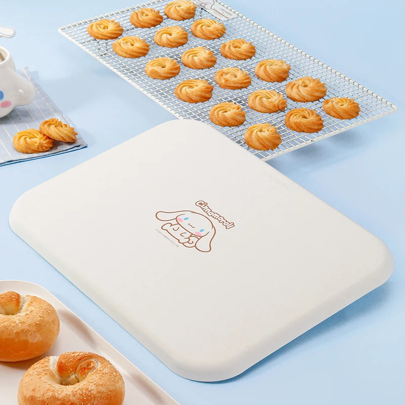 CHEFMADE 15" Cinnamoroll Rektangulär Bakplåt – Non-Stick Kolstål