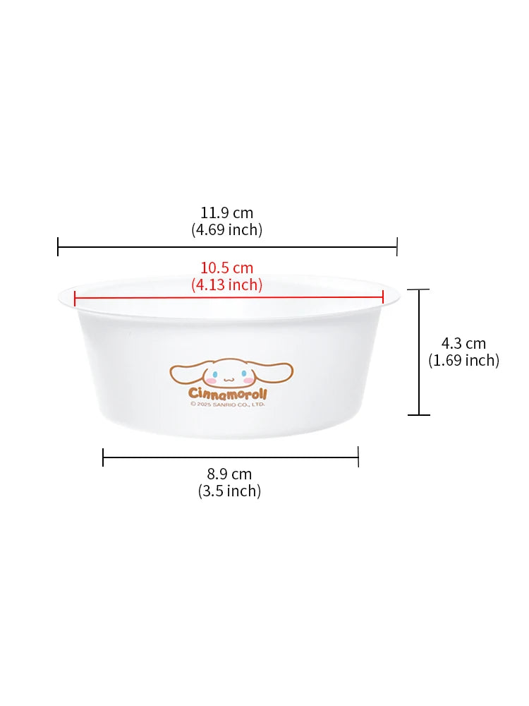 CHEFMADE Cinnamoroll 4-pack Mini Runda Kakformar 4" – Non-Stick för Kaka, Cheesecake & Bröd