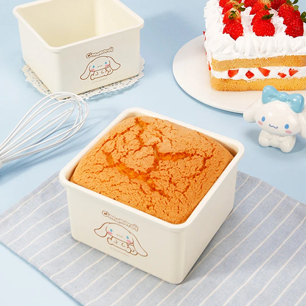 CHEFMADE Cinnamoroll Fyrkantig Bakform 5 tum – Non-Stick för Brownies & Kaka