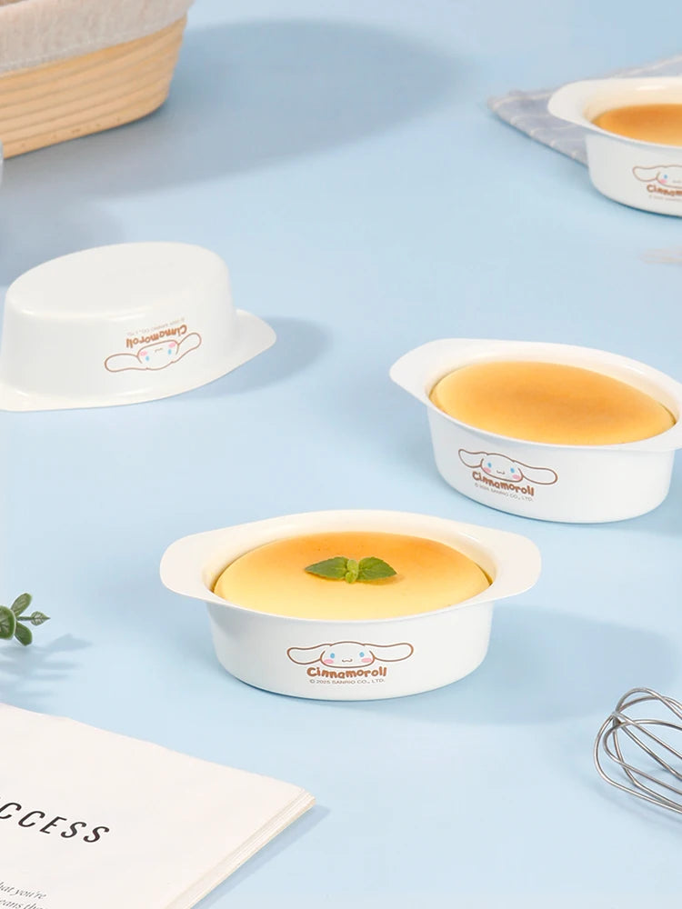 4-pack Mini Ovala Non-Stick Bakformar – för Cheesecake, Kaka & Bröd