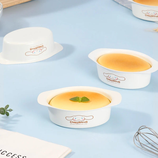4-pack Mini Ovala Non-Stick Bakformar – för Cheesecake, Kaka & Bröd
