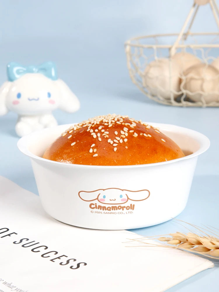 CHEFMADE Cinnamoroll 4-pack Mini Runda Kakformar 4" – Non-Stick för Kaka, Cheesecake & Bröd