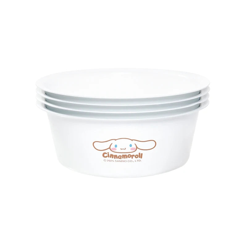 CHEFMADE Cinnamoroll 4-pack Mini Runda Kakformar 4" – Non-Stick för Kaka, Cheesecake & Bröd
