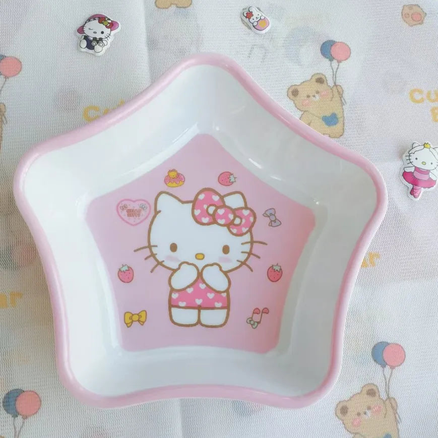 Sanrio Hello Kitty Star Shaped Bowl Container