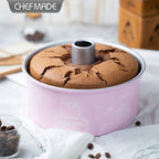 CHEFMADE 8" Hello Kitty Rund Kakform med 2 Utbytbara Bottnar – Läcksäker