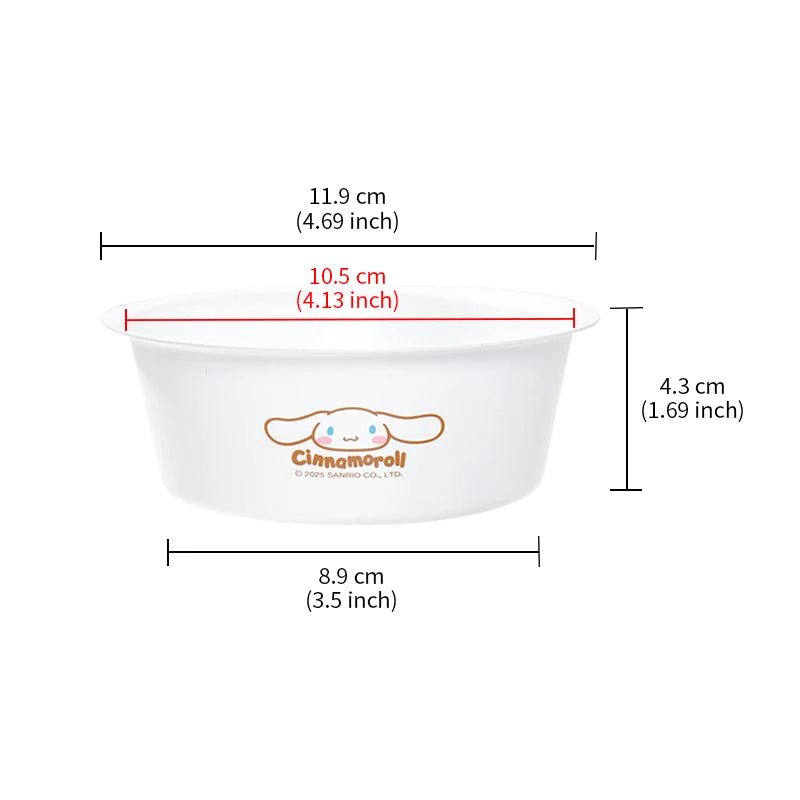 CHEFMADE Cinnamoroll 4-pack Mini Runda Kakformar 4" – Non-Stick för Kaka, Cheesecake & Bröd