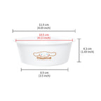 CHEFMADE Cinnamoroll 4-pack Mini Runda Kakformar 4" – Non-Stick för Kaka, Cheesecake & Bröd