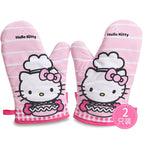 Hello Kitty & Cinnamoroll Ugnsvantar – Sanrio Kawaii Värmetåliga Baktillbehör 2-pack