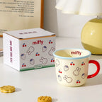 Miffy Heat-Resistant Material Ceramic Coffee Breakfast Cup