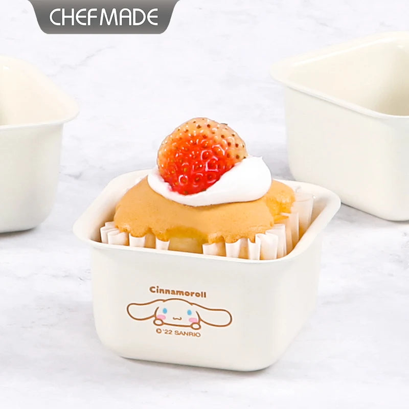 CHEFMADE Cinnamoroll Mini Kakform – Non-Stick för Muffins, Cupcakes & Gelé